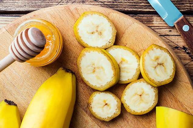 Sin aliento Sindicato destilación Mascarilla de plátano con miel para un cabello sedoso | Cocina Vital