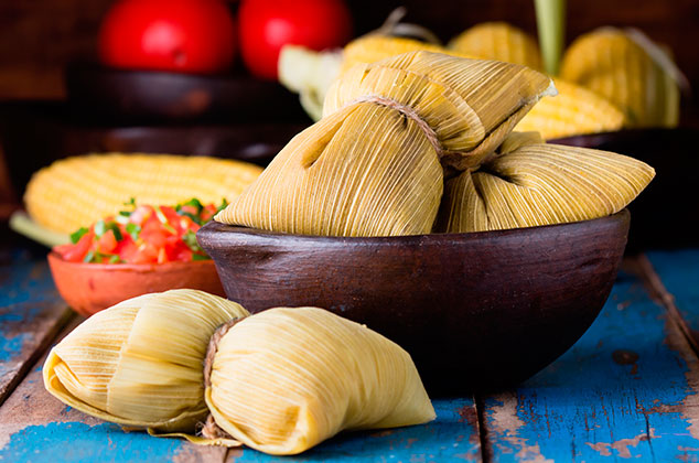 4 formas de envueltos para tamales mexicanos