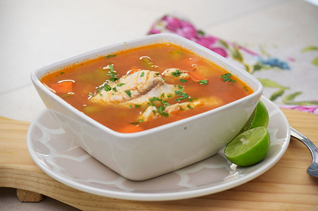 CALDO DE PESCADO, DELICIOSA RECETA! 