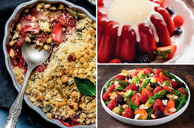 21 recetas con fresas que están para chuparse los dedos