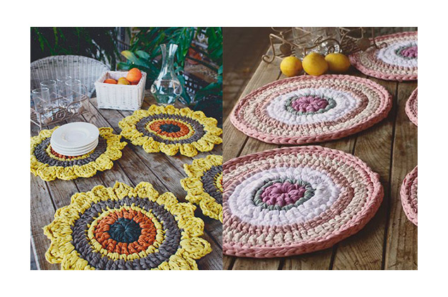 Accesorios tejidos a crochet que debes tener en la cocina