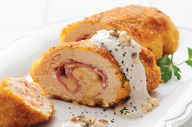 Pechugas Cordon Bleu