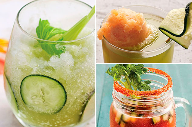 8 recetas de bebidas frescas con pepino para días calurosos