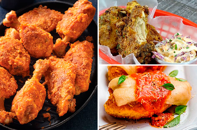 9 recetas con pollo frito crujiente para consentirte