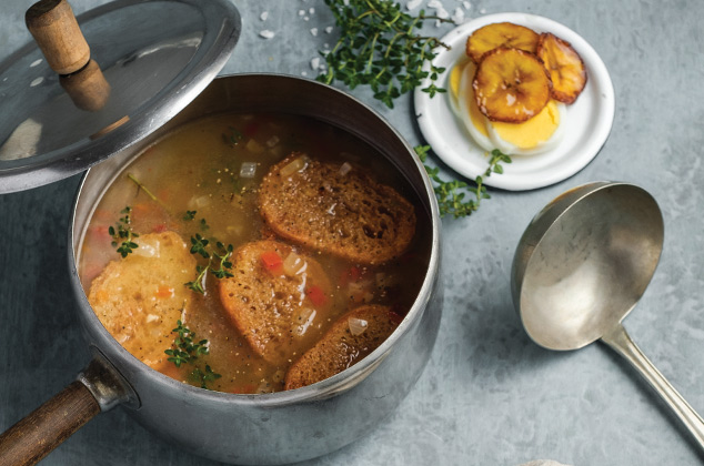 Receta de sopa de pan chiapaneca - Recetas de sopas