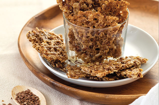 Galletas de linaza: Un postre saludable rico en fibra