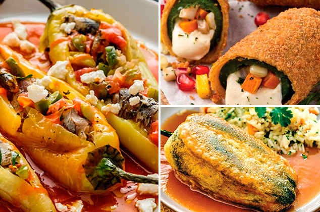 12 variadas recetas de chiles rellenos para la comida de hoy