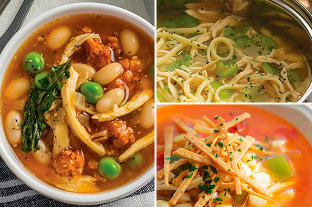 11 deliciosas recetas de sopas para la hora de la comida