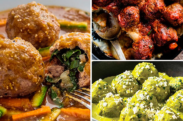 19 variadas recetas de albóndigas para la comida del día