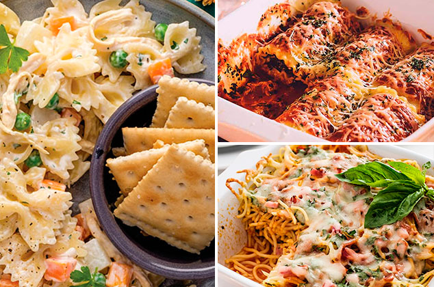 10 recetas rendidoras con pasta para toda la familia