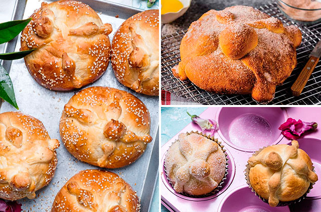 7 variadas recetas de pan de muerto que no resistirás probar