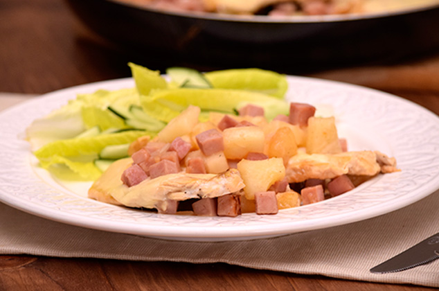 Pechugas de pollo a la hawaiana | Cocina Vital