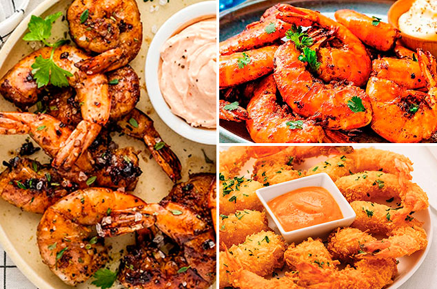 8 deliciosas y fáciles recetas con camarones para botanear