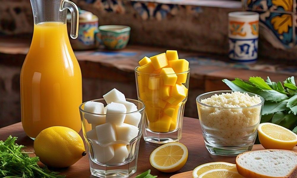 Ingredientes para gazpacho moreliano