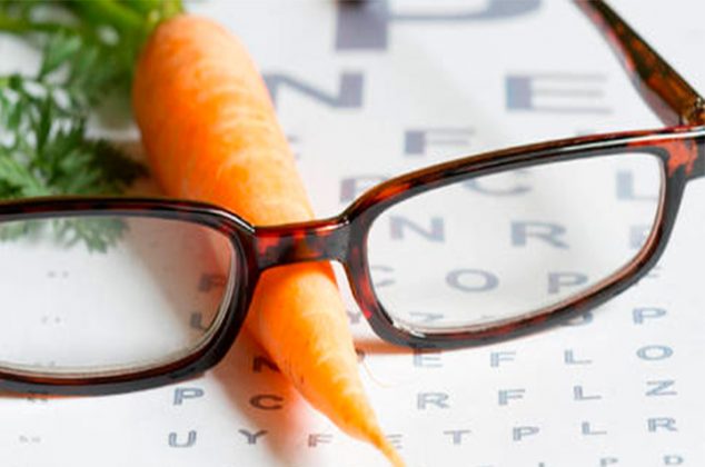 8 tipos de alimentos que ayudan a la vista y a la salud ocular