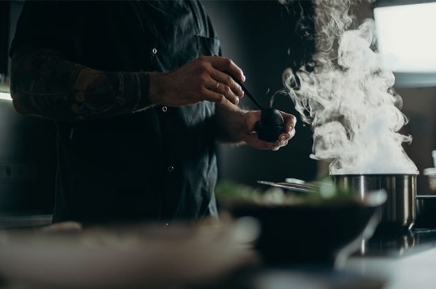 Bajo el mar. Diviértete jugando mientras cocinas