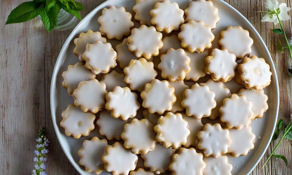 Galletas de limón glaseadas