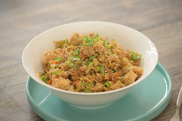 Yakimeshi de coliflor