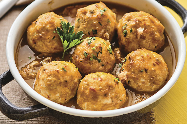 Albóndigas de chicharrón