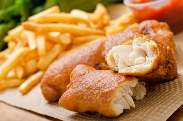 Pescado rebozado
