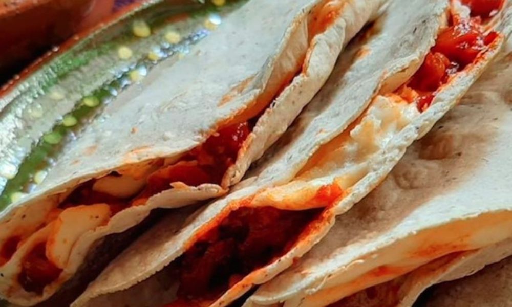 Receta de quesadillas de chicharrón prensado