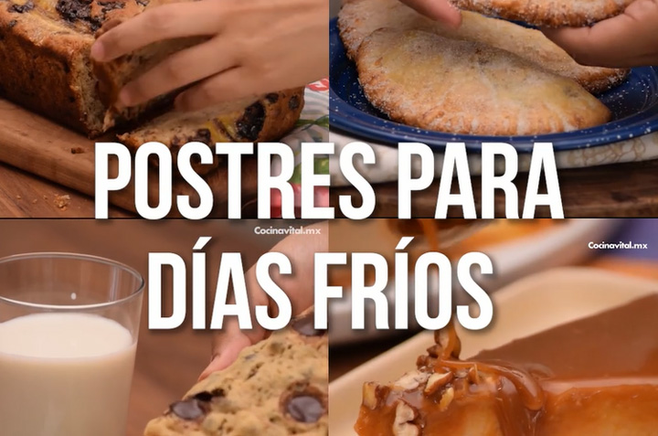4 postres para días fríos
