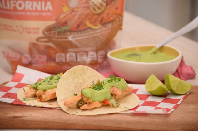 Tacos de alambre de pollo