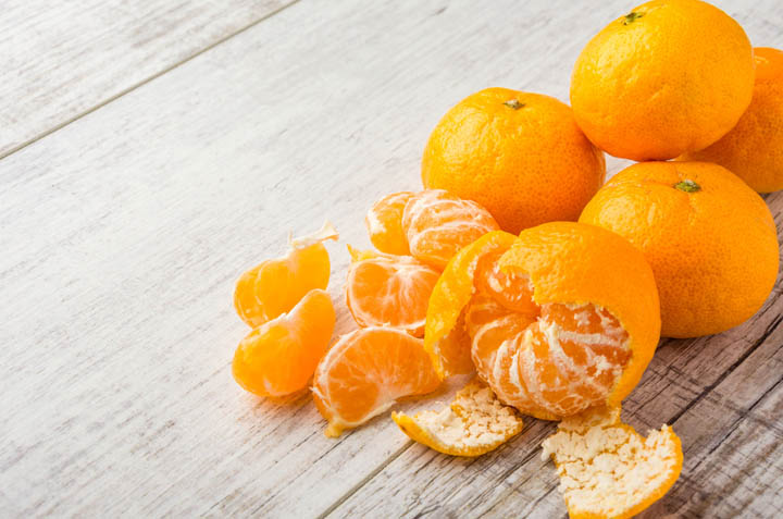 Cómo pelar una mandarina