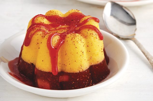 Gelatina de mango y chamoy