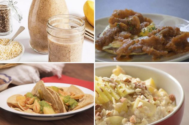 4 desayunos con aporte calórico para después de hacer ejercicio