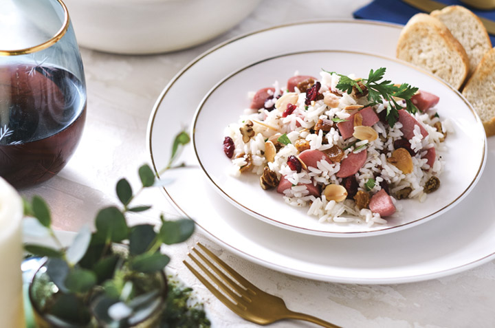 arroz con frutos secos
