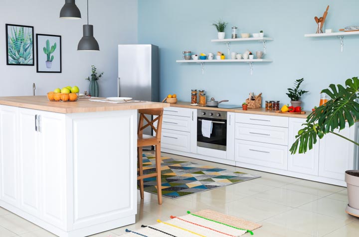 Colores ideales para pintar tu cocina