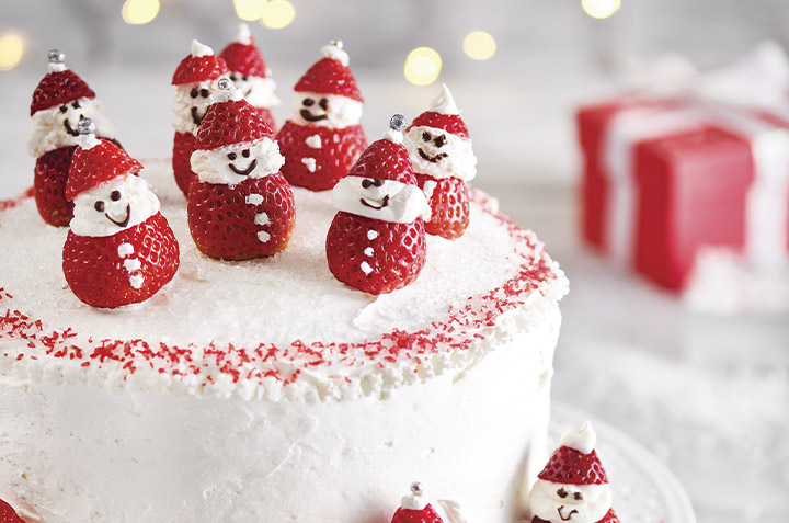 Pastel Santa Claus | Cocina Vital