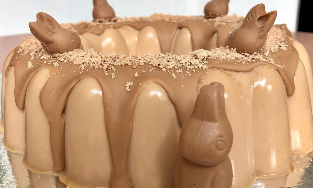 Receta de gelatina de conejitos de chocolate