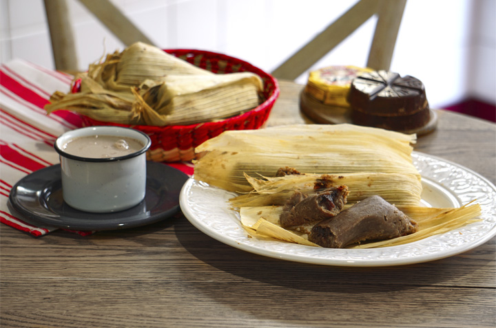 tamales de chocolate