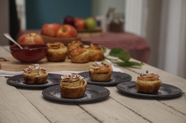 Rosas de manzana