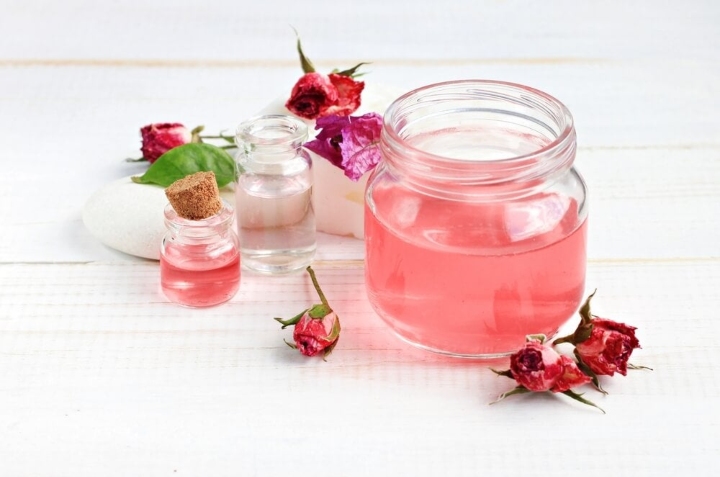 receta gua de rosas