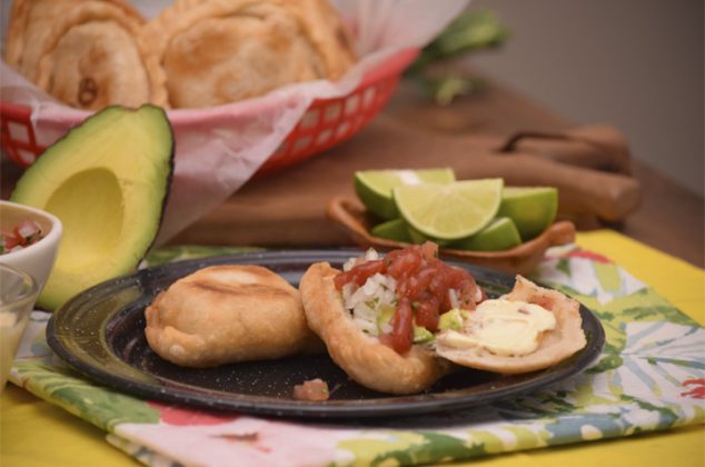 Empanadas de camarón