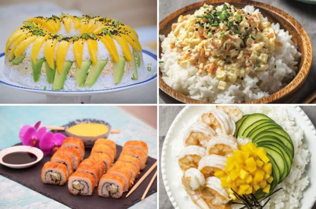 Recetas con arroz para sushi