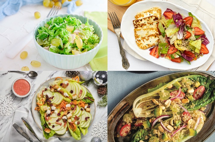 10 diferentes recetas de ensaladas con lechuga ¡fáciles y deliciosas! |  Cocina Vital