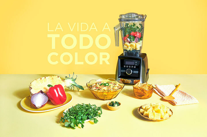Vitamix nos muestra” La Vida a todo color” en nuestros platillos y bebidas