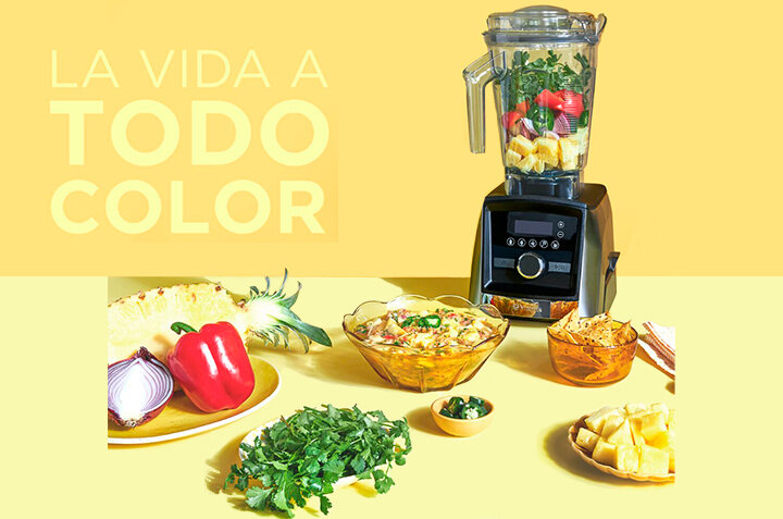 Vitamix nos muestra” La Vida a todo color” en nuestros platillos y bebidas