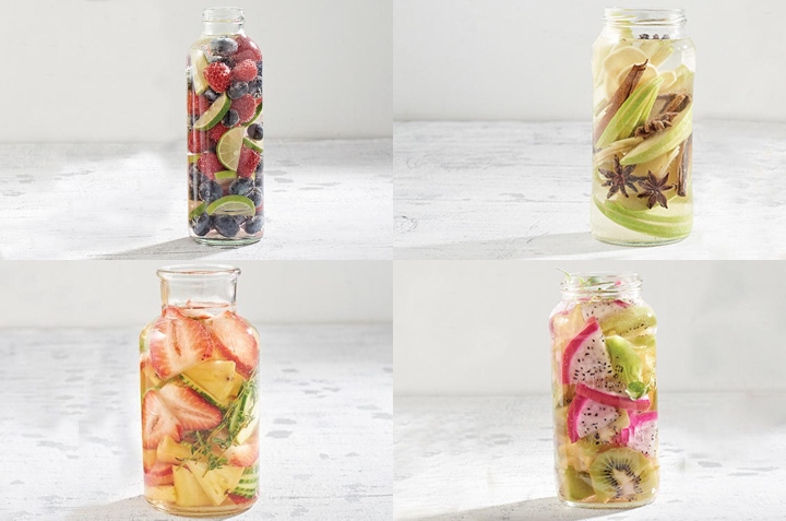 aguas detox para adelgazar