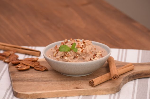 Arroz con leche y chocolate