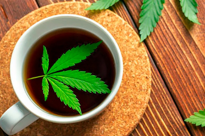 beneficios del té de marihuana