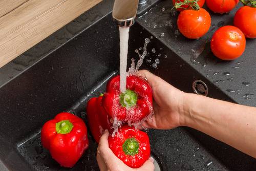 cómo desinfectar frutas y verduras 
