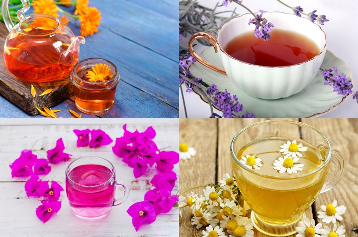 5 infusiones de flores para aliviar la ansiedad, cólicos y otros problemas  | Cocina Vital