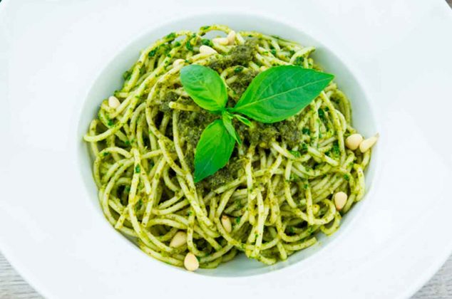 espagueti verde recetas caseras