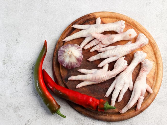 curiosidades de patitas de pollo