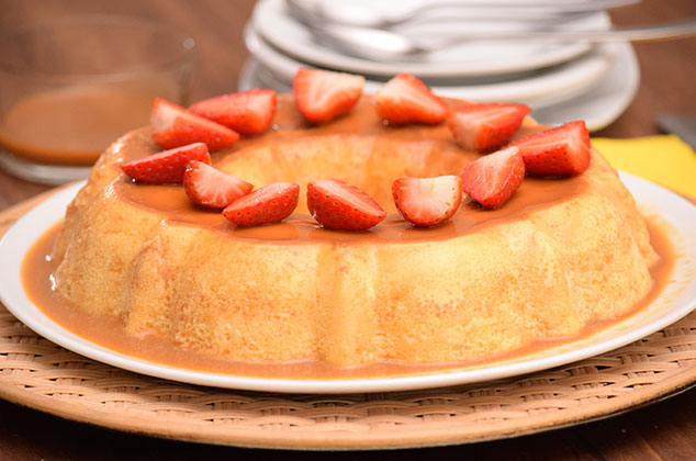 receta flan con whisky